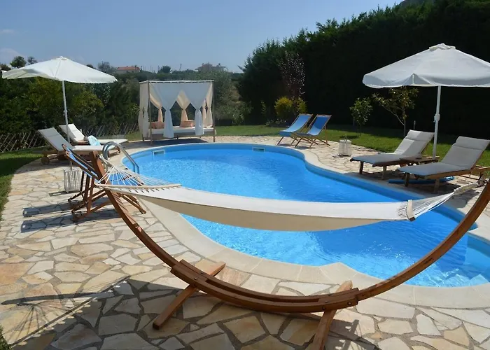 Private Pool Garden Bbq 5' Sea Βίλα