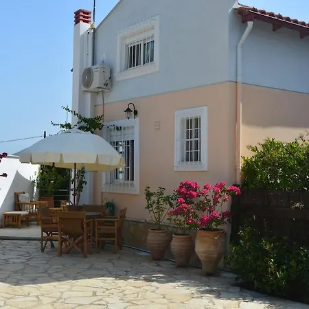 Private Pool Garden Bbq 5' Sea Villa Nauplie