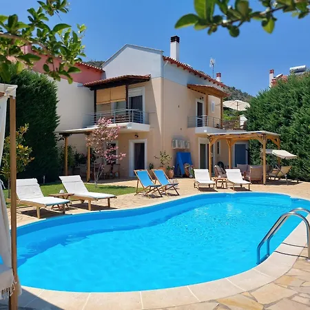 Βίλα Private Pool Garden Bbq 5' Sea