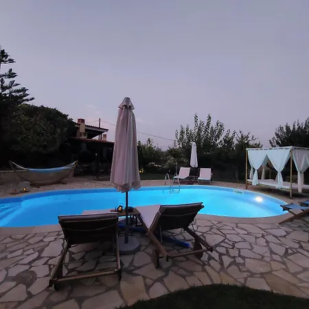Private Pool Garden Bbq 5' Sea Βίλα *