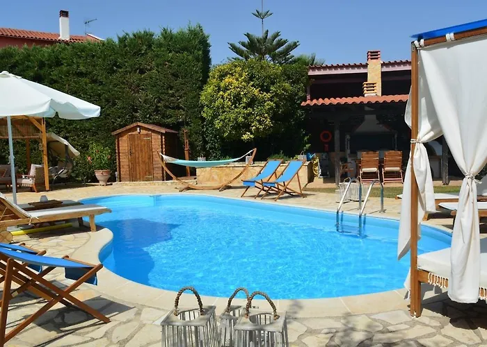 Villa Private Pool Garden Bbq 5' Sea