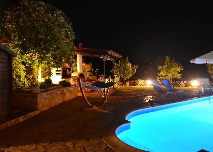 Villa Private Pool Garden Bbq 5' Sea Nauplie
