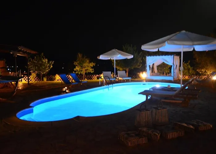 Private Pool Garden Bbq 5' Sea Villa Nauplie
