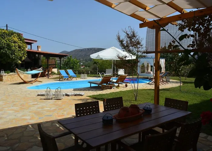 Private Pool Garden Bbq 5' Sea * Nauplie