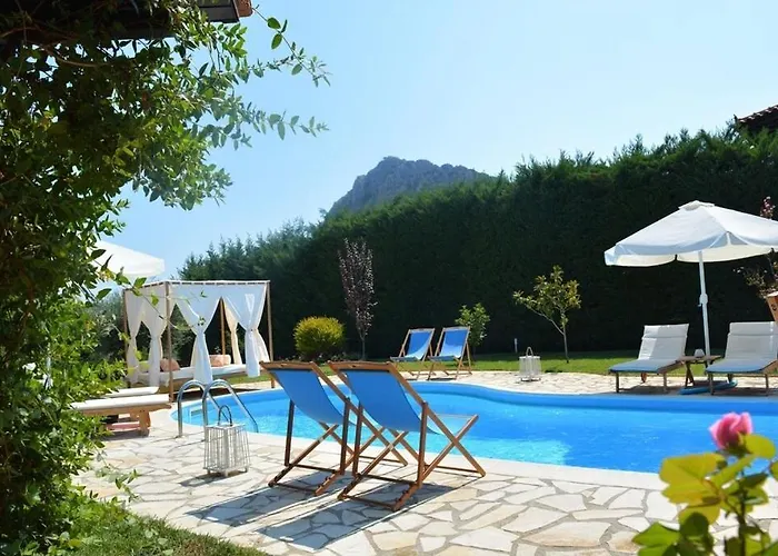 Private Pool Garden Bbq 5' Sea Villa Nafplion